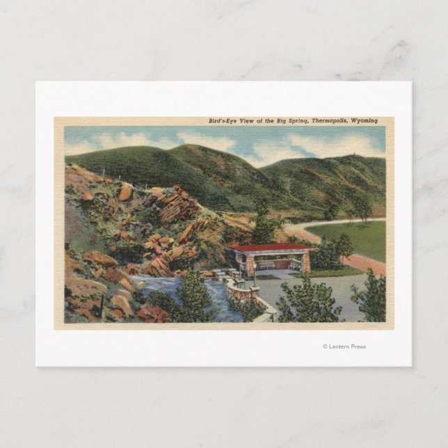 Thermopolis, Wyoming Postcard (Front)