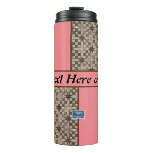 Thermos (Peach LED S.C.C.) RFPMDesigns ©️2023 Thermal Tumbler
