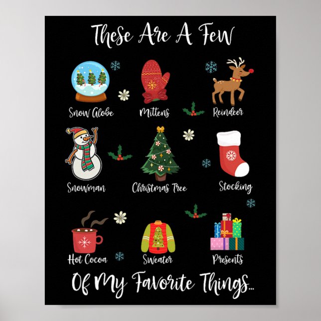 These Are A Few Of My Favourite Things  Poster (Front)