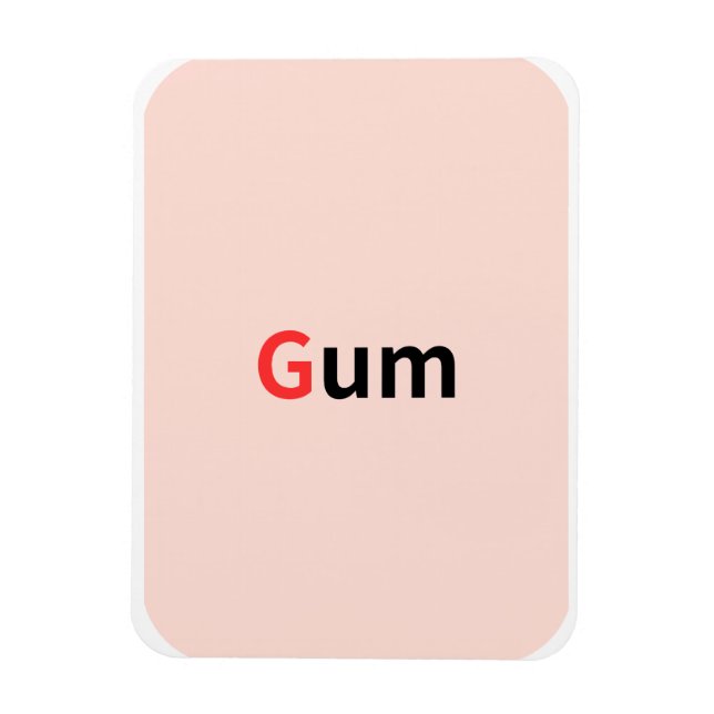 These are coloured alphabet flashcards. magnet (Vertical)