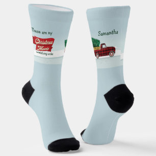 These Are My Christmas Movie Watching Socks
