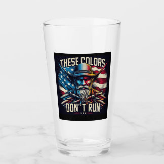 These Colours Don’t Run Beer Glass