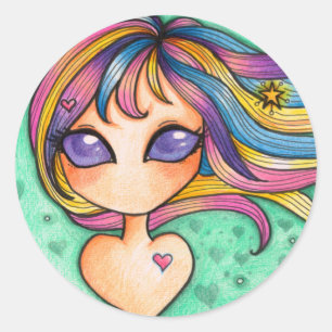 These dreams classic round sticker