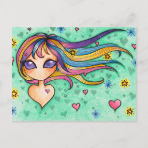These dreams postcard