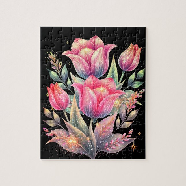 These Gorgeous Tulips Jigsaw Puzzle (Vertical)