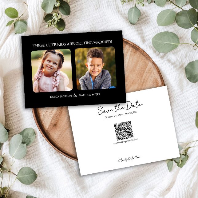 These Kids are Getting Married Childhood Photos  Invitation (Creator Uploaded)