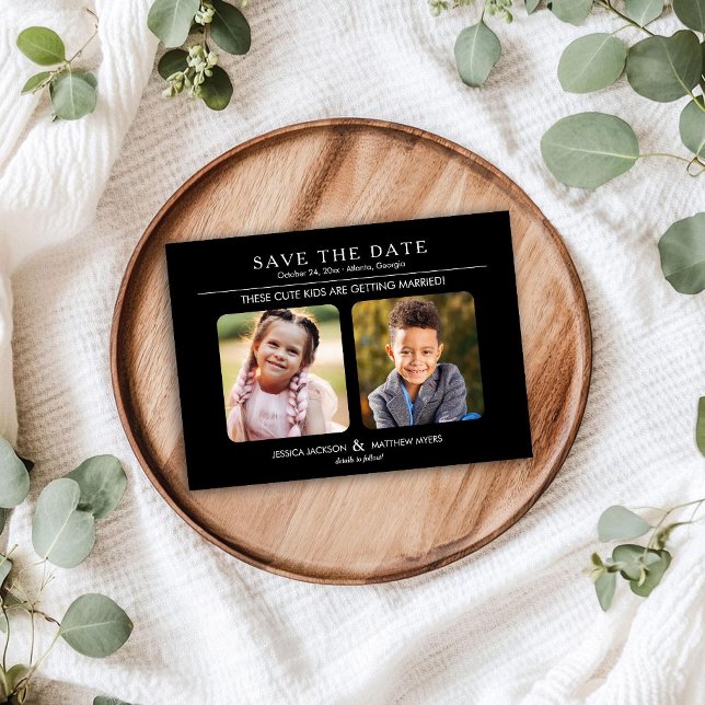 These Kids are Getting Married Childhood Photos  Magnetic Invitation (Creator Uploaded)