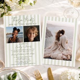These Kids Are Getting Married Rehearsal Dinner Invitation