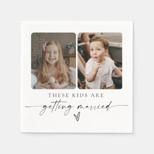 These Kids Are Getting Married Wedding Napkin