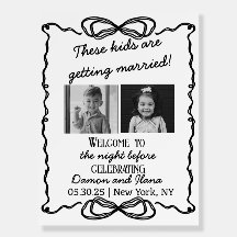 “These Kids Are Getting Married” Wedding Sign
