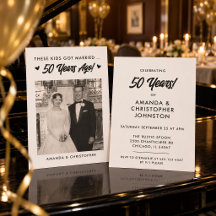 These Kids Got Married Wedding Anniversary Invite