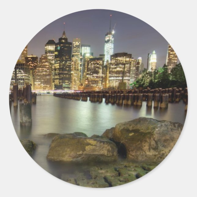 These sticks are in Brooklyn Park Classic Round Sticker (Front)