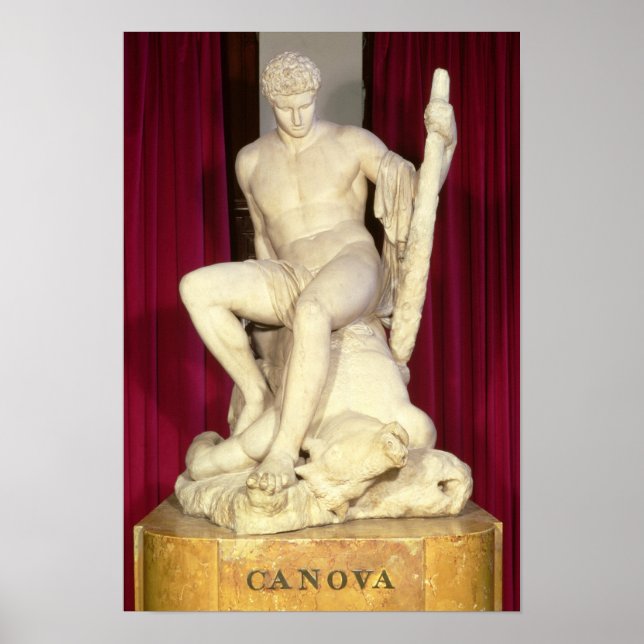 Theseus and the Minotaur, 1782 Poster (Front)