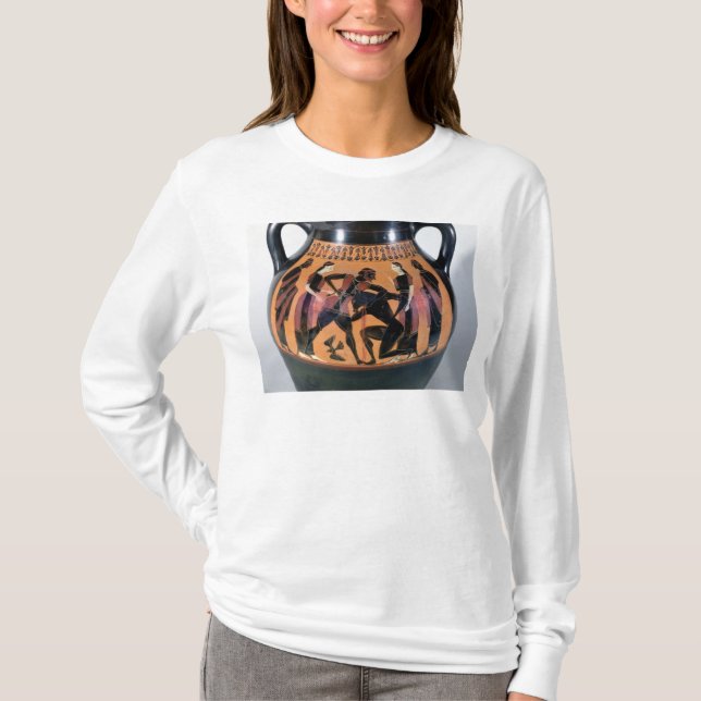 Theseus Fighting the Minotaur T-Shirt (Front)