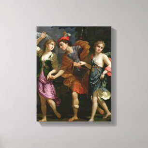 Theseus with Ariadne and Phaedra Canvas Print