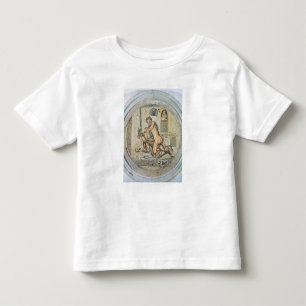 Theseus wrestling with the Minotaur Toddler T-Shirt