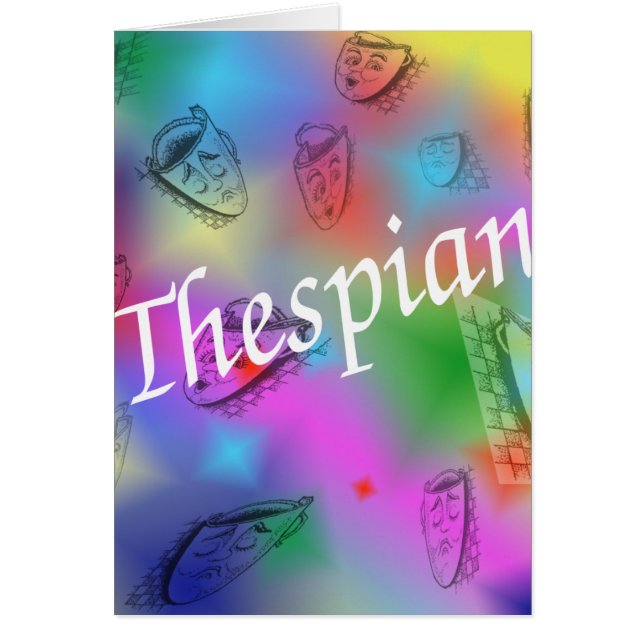 "Thespian" (Front)
