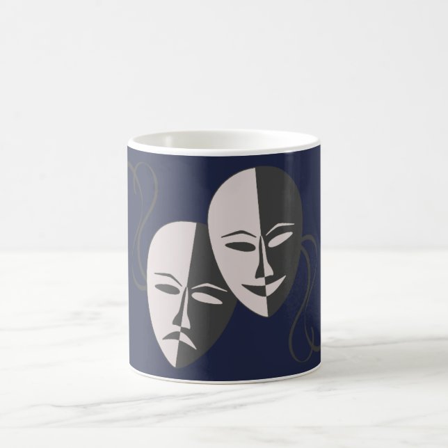 Thespian Masks II Coffee Mug (Center)