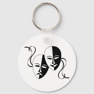 Thespian Masks Key Ring