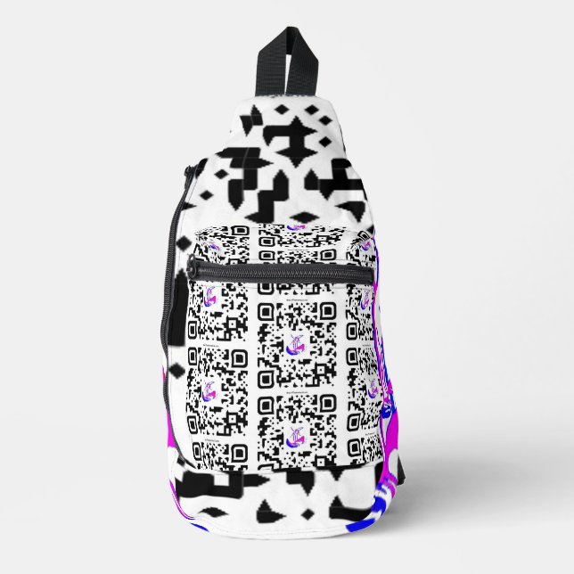 #thesurfingmermaid #SWAG@MAGHIE.ORG Sling Bag (Front)