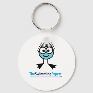 TheSwimmingExpert Swim Character Key Ring