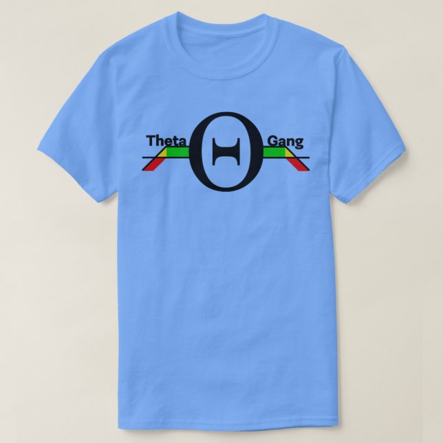 Theta Gang Sleek Design for Traders T-Shirt (Design Front)