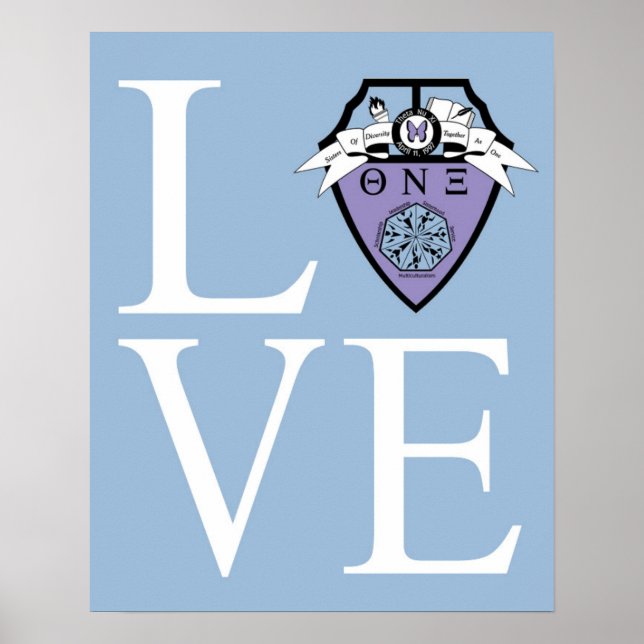 Theta Nu Xi LOVE Poster (Front)