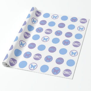 Theta Nu Xi Wrapping Paper, Glossy, 30" x 15' Paper