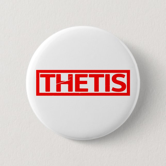 Thetis Stamp 6 Cm Round Badge (Front)