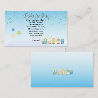 TheTrain Boys Bring a Book Enclosure Card