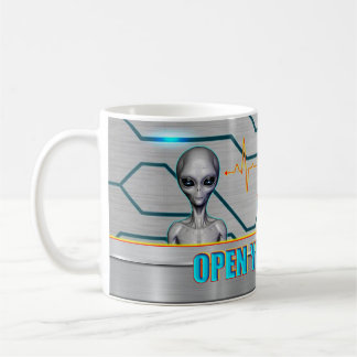 THEY ARE ALREADY HERE - OPEN YOUR MIND design coll Coffee Mug