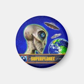 THEY ARE ALREADY HERE - SUPERPLANET design collect Magnet