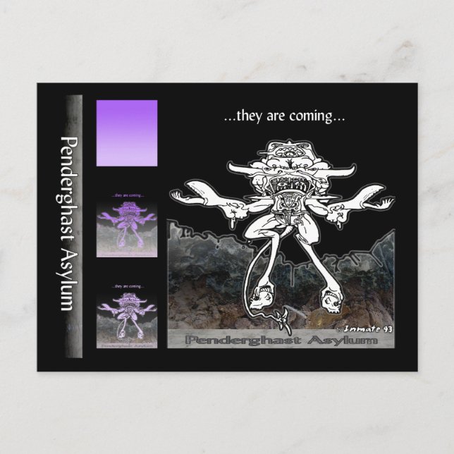 They Are Coming Postcard (Front)