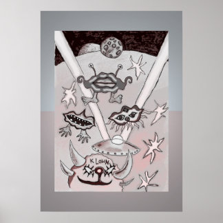 They are coming to get us poster