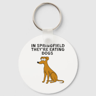 They Are Eating Dogs Trump Kamala Harris Debate  Key Ring