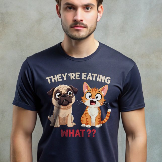 They are eating the dogs eating cats Funny Trump T-Shirt (Creator Uploaded)