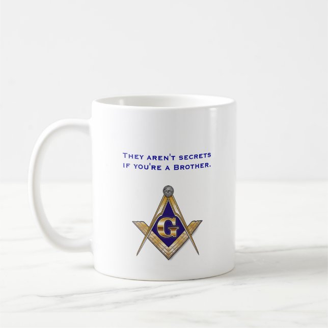 They aren't secrets coffee mug (Left)