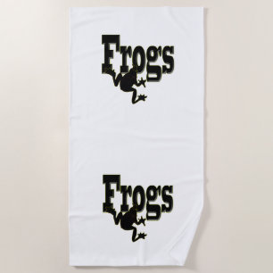 They Call Me Frog,  Beach Towel
