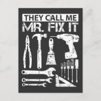 They Call Me Mr Fix It Funny Handyman Dad Father