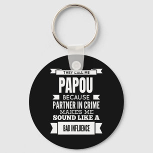 They Call Me Papou Greece Greek Grandpa Key Ring