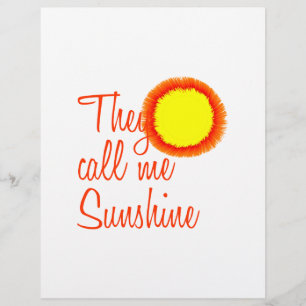 They call me Sunshine