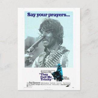 THEY CALL ME TRINITY POSTCARD