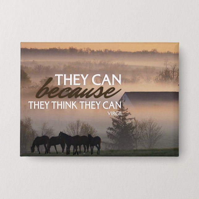 They Can Inspirational Quote (Front)