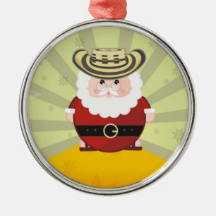 they colombian chirstmas metal tree decoration