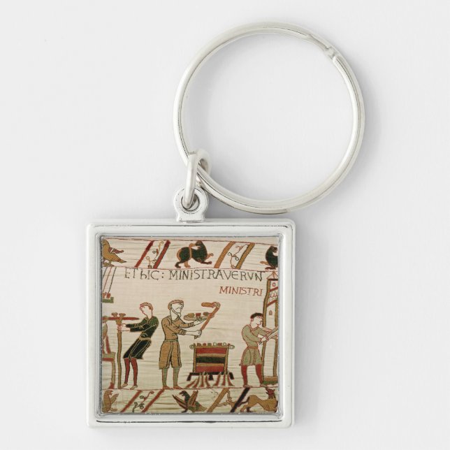 They cook the meat key ring (Front)