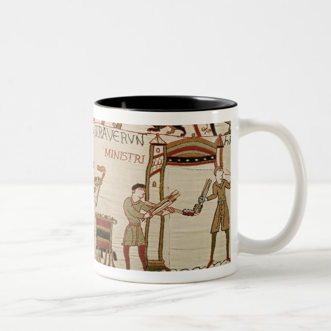 They cook the meat Two-Tone coffee mug (Right)