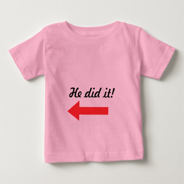 They did it! baby T-Shirt (Front)