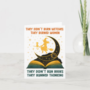 They Didnt Ban Books, They Banned Thinking _1  Card