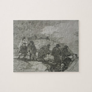 They do not know the way, plate 70 of 'The Disaste Jigsaw Puzzle