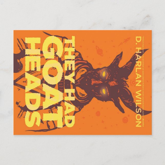 They Had Goat Heads Postcard (Front)
